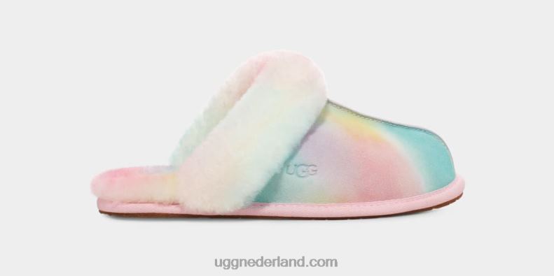 vrouwen regenboog mix UGG scuffette ii aquarellen 686ZP351
