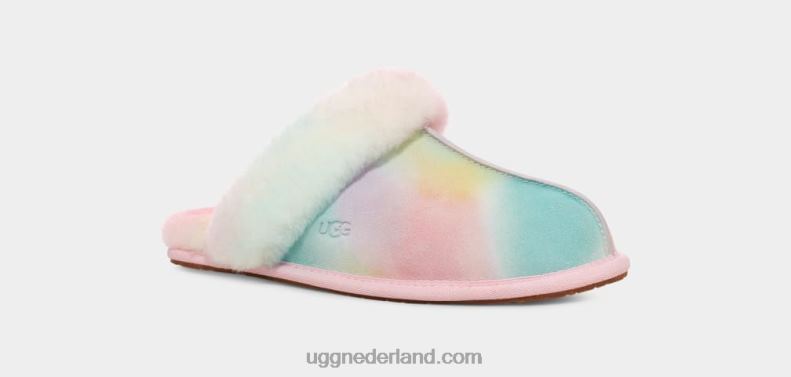 vrouwen regenboog mix UGG scuffette ii aquarellen 686ZP351