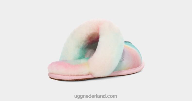 vrouwen regenboog mix UGG scuffette ii aquarellen 686ZP351