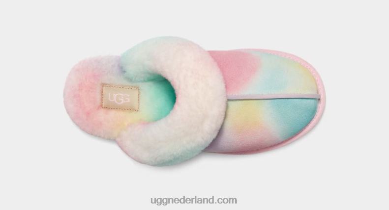 vrouwen regenboog mix UGG scuffette ii aquarellen 686ZP351