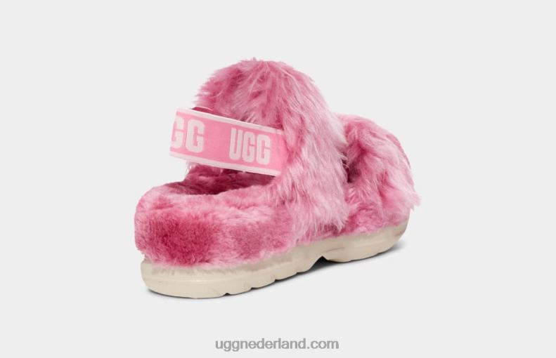 vrouwen roze UGG pluizige suiker sandaal 686ZP741