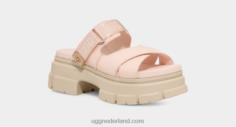 vrouwen roze-beige UGG ashton glijbaan 686ZP463