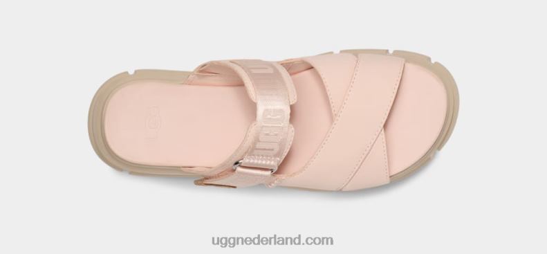 vrouwen roze-beige UGG ashton glijbaan 686ZP463