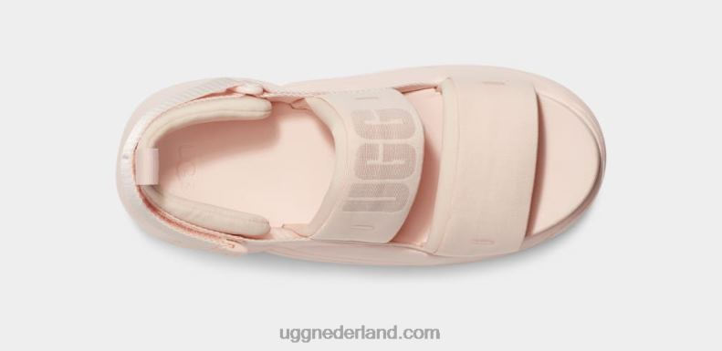 vrouwen roze-beige UGG la cloud sportsandaal 686ZP555