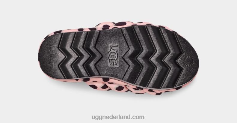 vrouwen roze sint-jakobsschelp UGG maxi dia cheetah print 686ZP2139