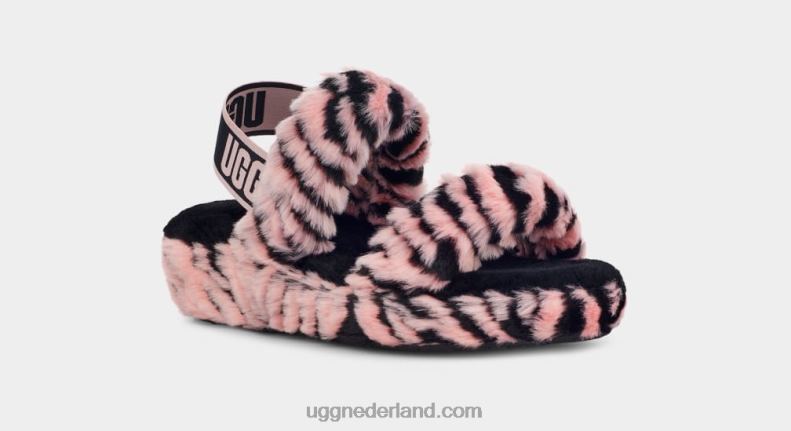vrouwen roze sint-jakobsschelp UGG oh ja tijgerprint 686ZP852