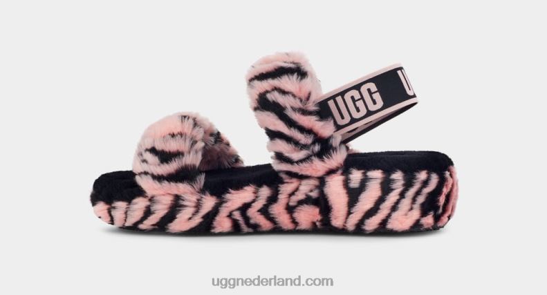 vrouwen roze sint-jakobsschelp UGG oh ja tijgerprint 686ZP852