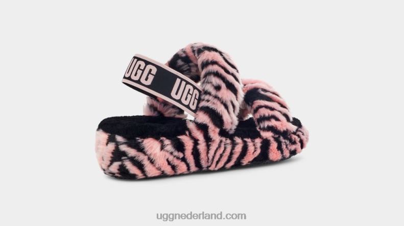 vrouwen roze sint-jakobsschelp UGG oh ja tijgerprint 686ZP852