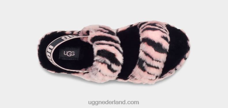 vrouwen roze sint-jakobsschelp UGG oh ja tijgerprint 686ZP852