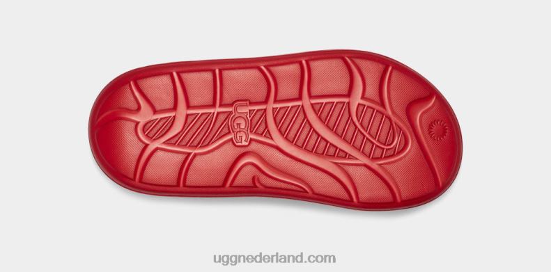 vrouwen samba rood UGG sport ja glijbaan 686ZP444