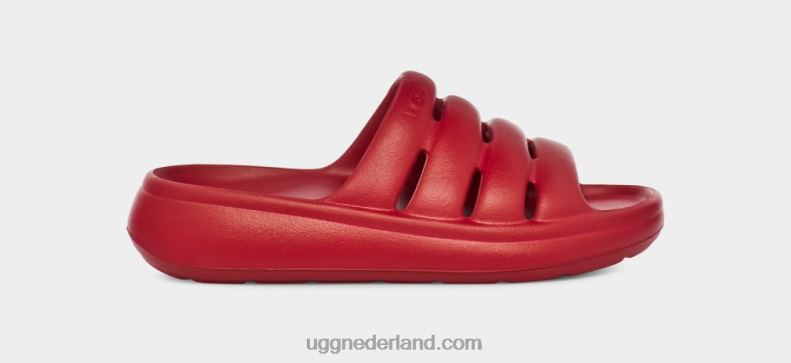 vrouwen samba rood UGG sport ja glijbaan 686ZP444