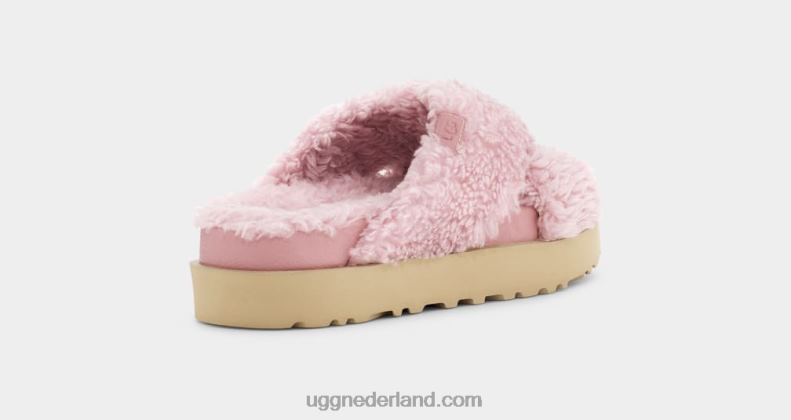 vrouwen schelp UGG fuzz suiker dwarsschuif 686ZP831