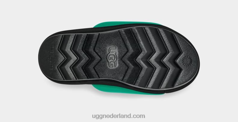 vrouwen smaragdgroen/zwart UGG maxi grafische dia 686ZP758
