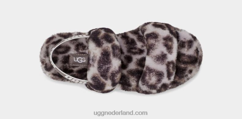 vrouwen stormachtig grijs UGG oh ja panterprint 686ZP815