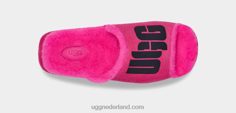 vrouwen tof roze UGG pierside glijbaan gehakt 686ZP834