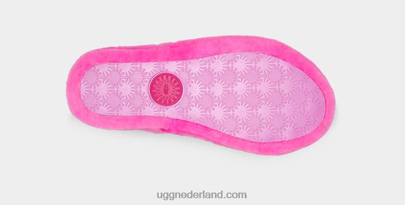 vrouwen tof roze UGG pluis ja tijgerbloem 686ZP804