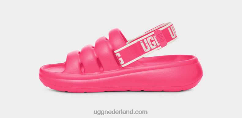 vrouwen tof roze UGG sport ja glijbaan 686ZP445
