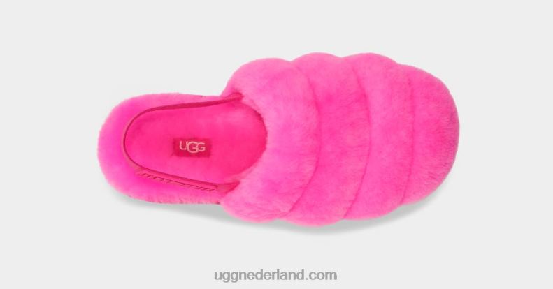vrouwen tof roze UGG super pluizige pantoffel 686ZP803