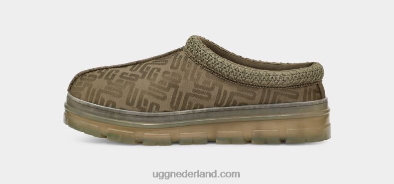 vrouwen verbrande olijf UGG tasman grafisch monogram 686ZP616