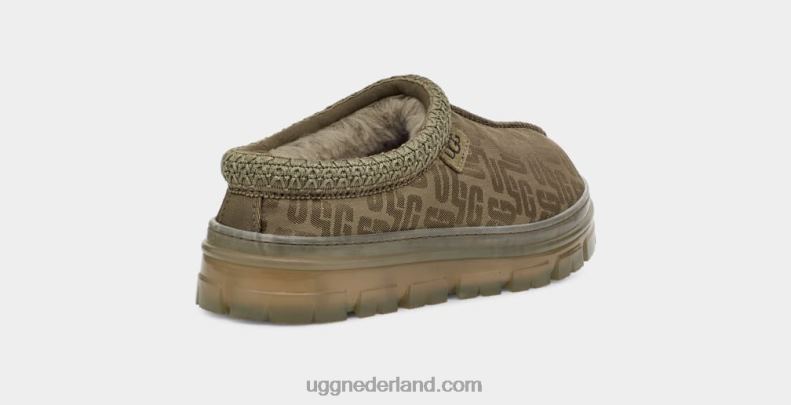 vrouwen verbrande olijf UGG tasman grafisch monogram 686ZP616