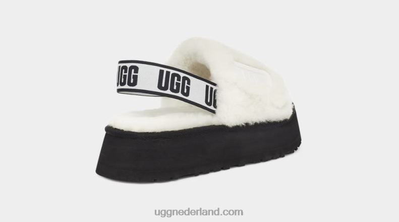 vrouwen wit UGG disco glijbaan 686ZP77