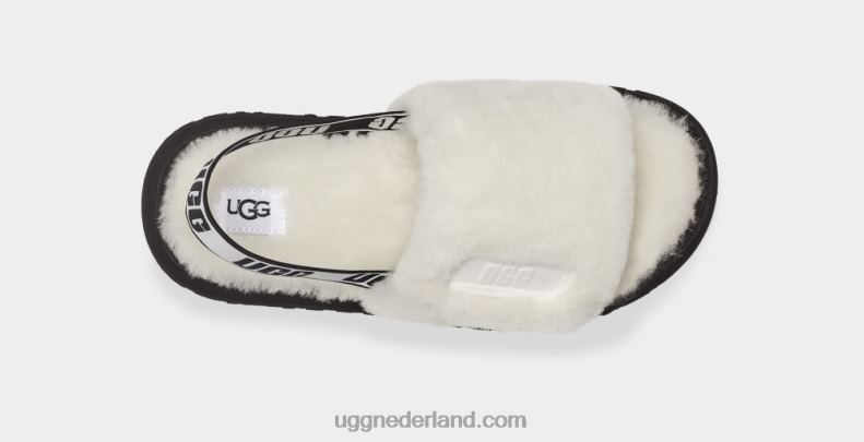 vrouwen wit UGG disco glijbaan 686ZP77