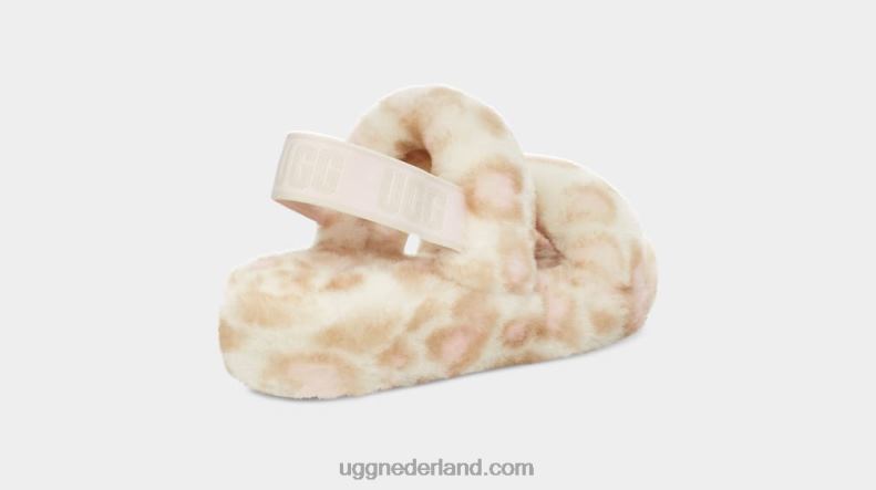 vrouwen wit UGG oh ja panterprint 686ZP816