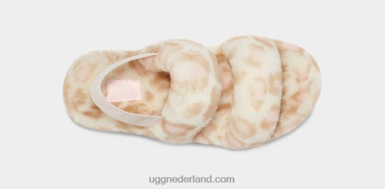vrouwen wit UGG oh ja panterprint 686ZP816