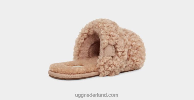 vrouwen zand UGG maxi krullende scuffetta 686ZP682