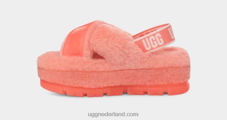 vrouwen zeester roze UGG fuzzita duidelijk 686ZP730