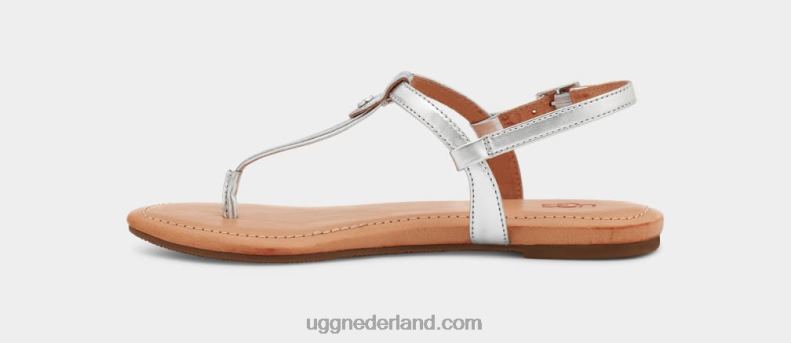 vrouwen zilver metallic UGG madena 686ZP72
