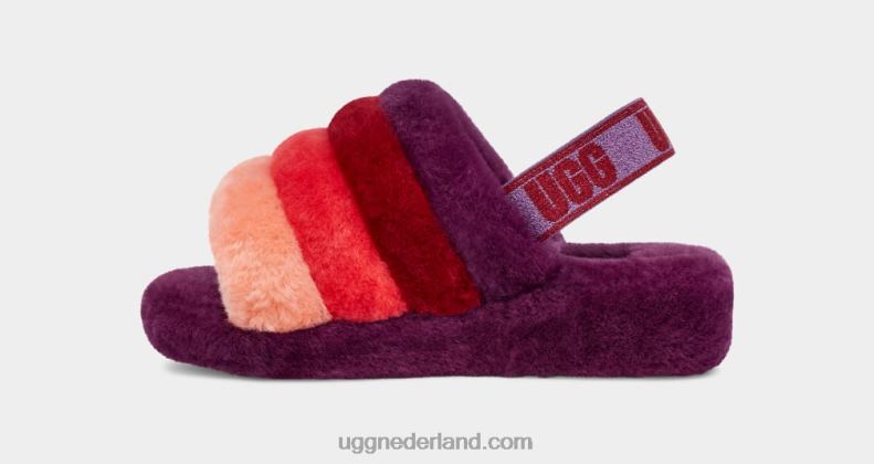 vrouwen zoete pruim multi UGG pluis ja dia ombre 686ZP827