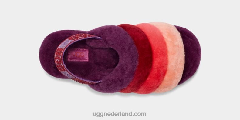 vrouwen zoete pruim multi UGG pluis ja dia ombre 686ZP827
