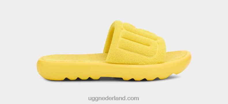 vrouwen zonnig geel UGG mini glijbaan 686ZP489