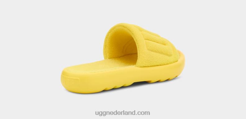 vrouwen zonnig geel UGG mini glijbaan 686ZP489