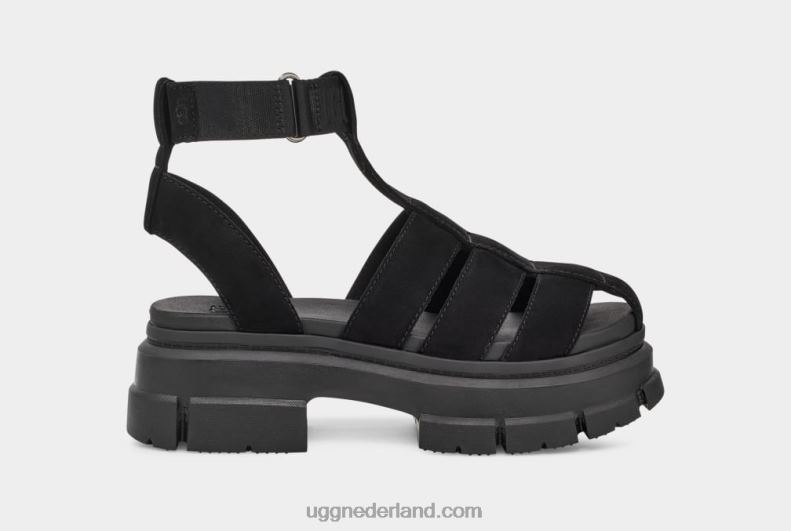 vrouwen zwart UGG Ashton strappy 686ZP467