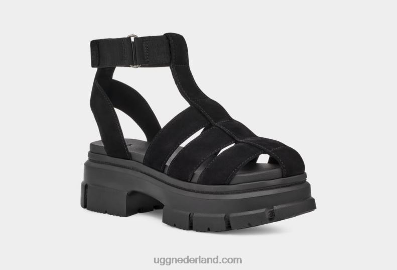 vrouwen zwart UGG Ashton strappy 686ZP467