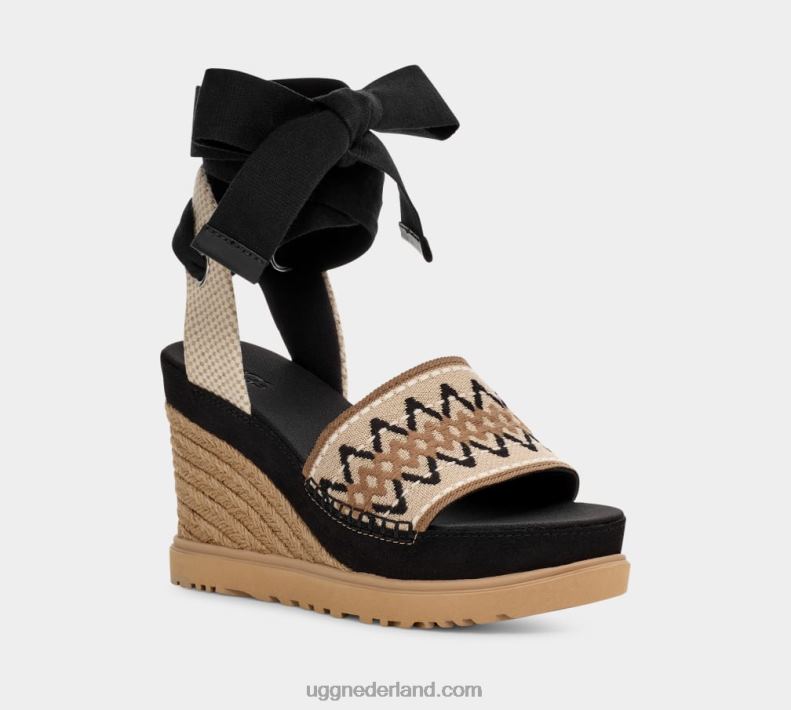 vrouwen zwart UGG abt enkelbandage 686ZP500