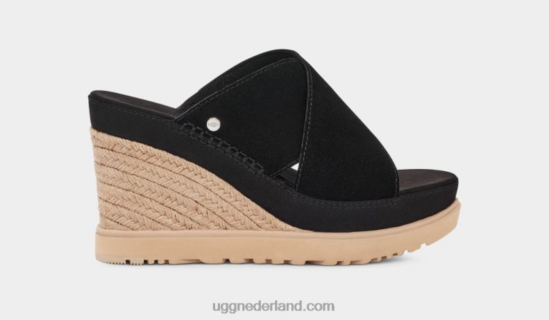 vrouwen zwart UGG abt glijbaan 686ZP453