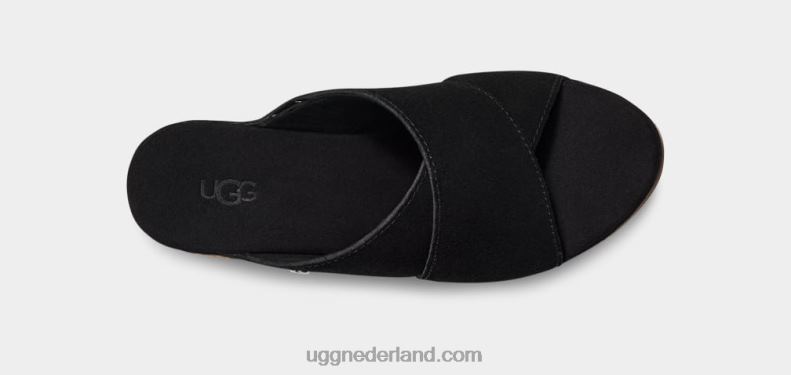 vrouwen zwart UGG abt glijbaan 686ZP453