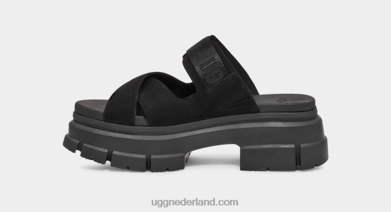 vrouwen zwart UGG ashton glijbaan 686ZP464