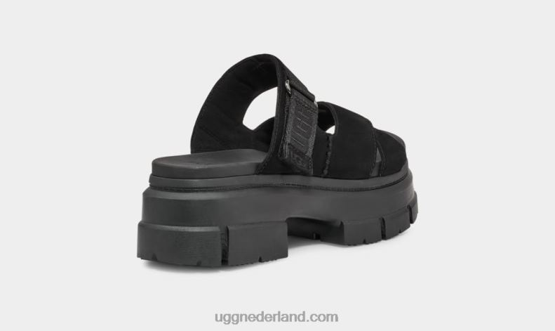 vrouwen zwart UGG ashton glijbaan 686ZP464