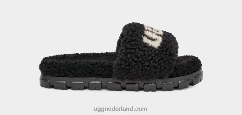 vrouwen zwart UGG cozetta krullend grafisch 686ZP582