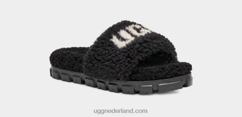 vrouwen zwart UGG cozetta krullend grafisch 686ZP582