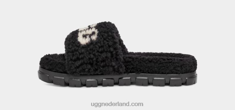 vrouwen zwart UGG cozetta krullend grafisch 686ZP582