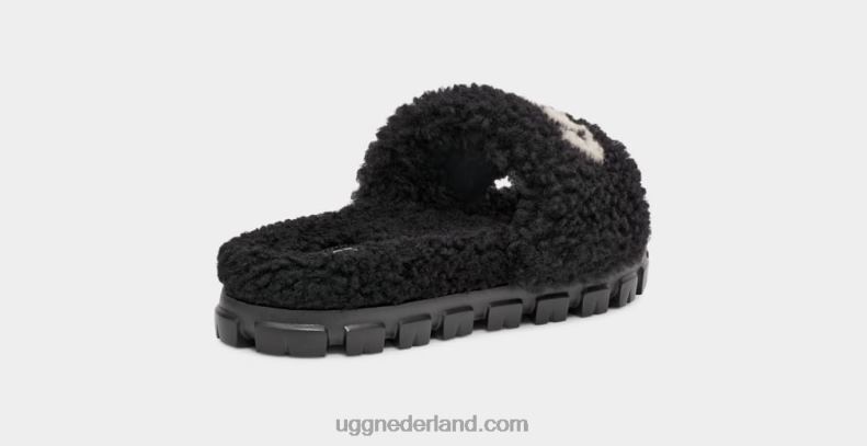vrouwen zwart UGG cozetta krullend grafisch 686ZP582