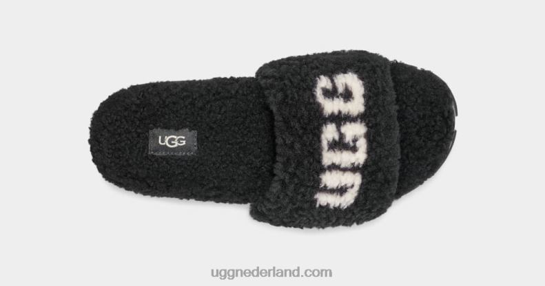 vrouwen zwart UGG cozetta krullend grafisch 686ZP582