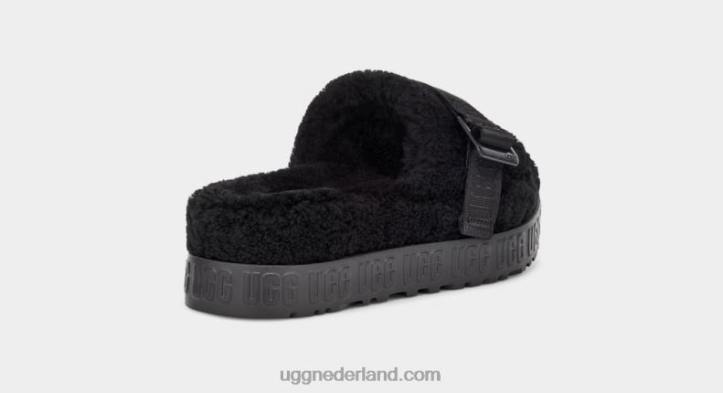 vrouwen zwart UGG fluffita 686ZP836