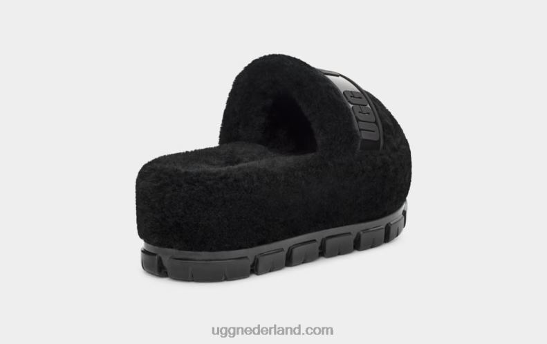 vrouwen zwart UGG fluffita duidelijk 686ZP734