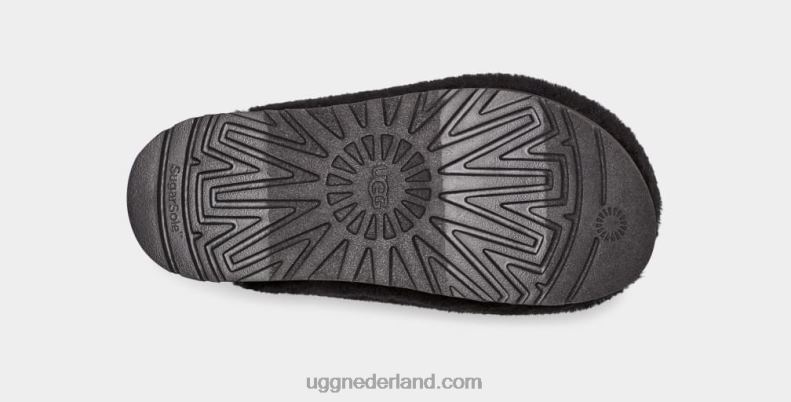 vrouwen zwart UGG fuzz suiker glijbaan 686ZP2100